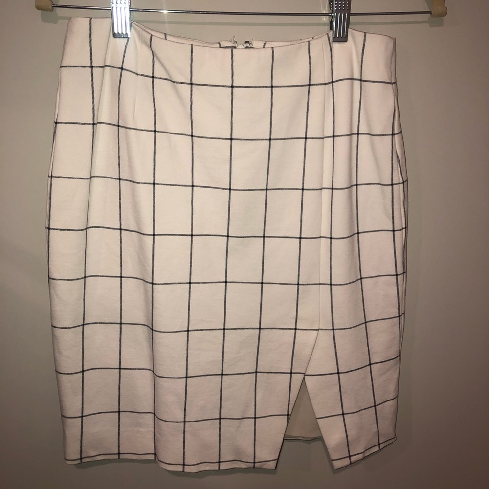 Banana Republic plaid skirt